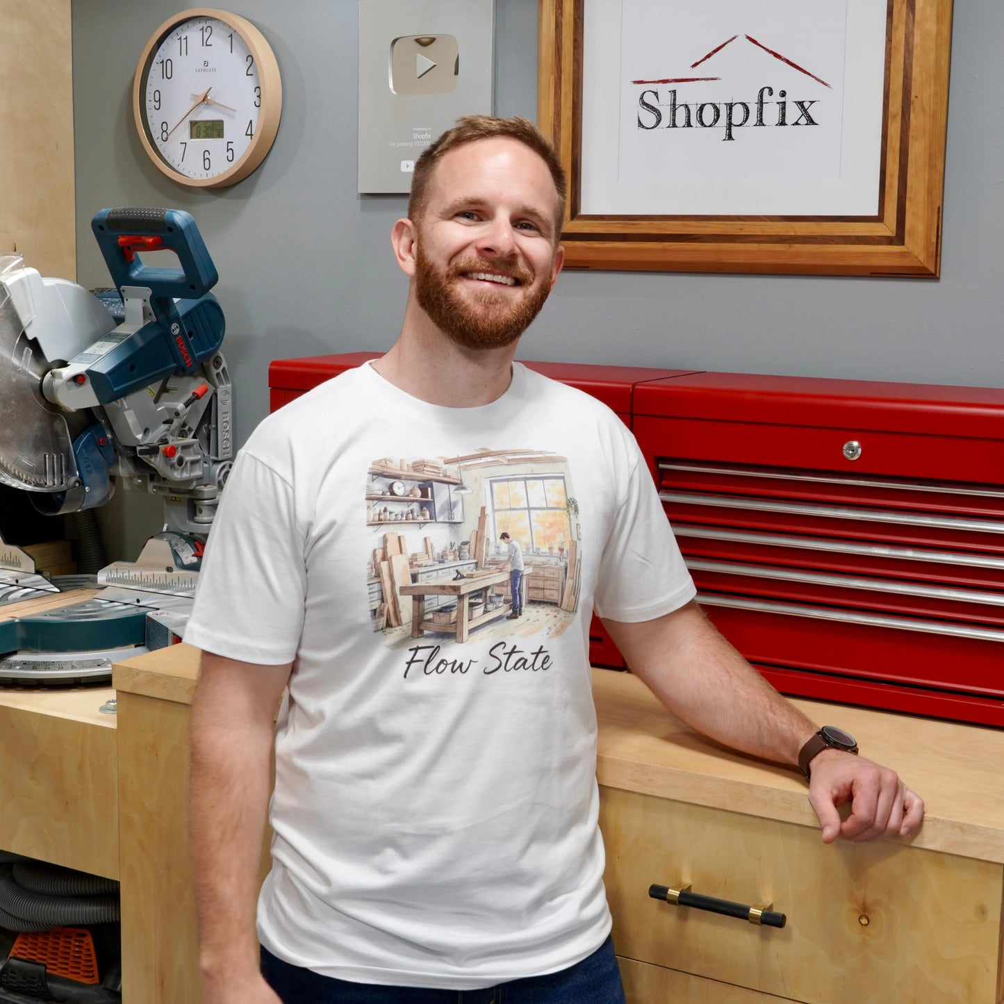 Flow State – The Premium Maker’s Mindset Tee T Shirt