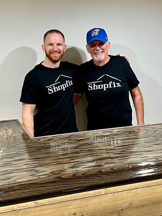 Shopfix Legacy Whiteout – The Premium Big Logo Tee - T-Shirt